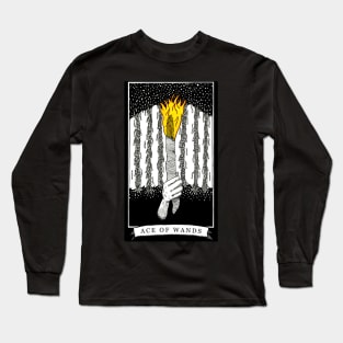 The Ace of Wands - The Tarot Restless Long Sleeve T-Shirt